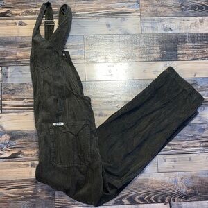 Y2K Revolt Women's Brown corduroy Overalls size medium